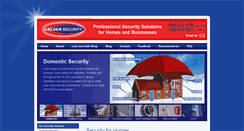 Desktop Screenshot of caldersecurity.co.uk